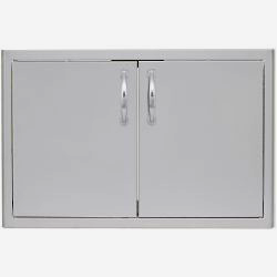 Blaze 32 Inch Double Access Door With Paper Towel Holder