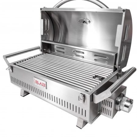 blaze portable entire grill open