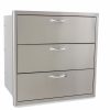 Blaze 30 Inch Triple Access Drawer