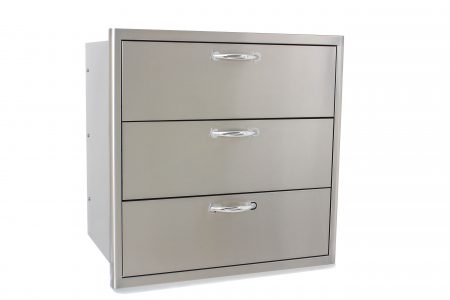 Blaze 30 Inch Triple Access Drawer