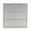 Blaze 30 Inch Triple Access Drawer