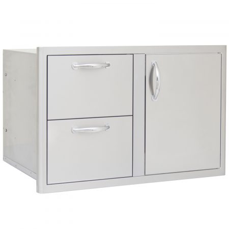 Blaze 32 Inch Access Door & Double Drawer Combo