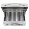 Blaze 32 Inch 4-Burner LTE Gas Grill With Rear Burner and Built-in Lighting System