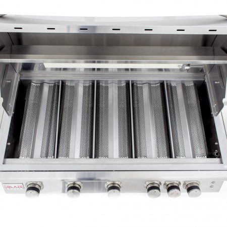 Blaze 40-Inch 5-Burner LTE Gas Grill with Rear Burner and Built-in Lighting  System - Blaze Grills