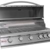 Blaze 40 Inch 5-Burner Gas Grill With Rear Burner