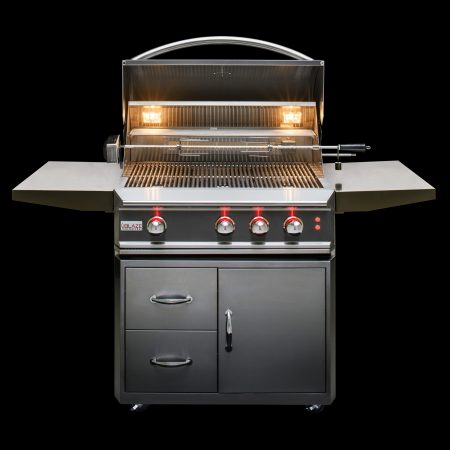 Charcoal grill skin