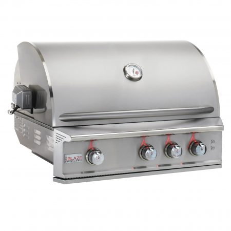 Blaze Professional LUX 34 Inch 3 Burner Built In Gas Grill With