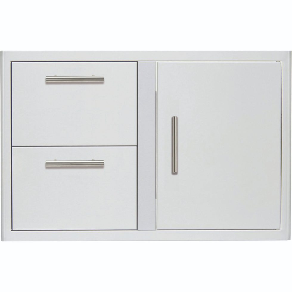Tiroir Double Accès Blaze 16" - Acier Inoxydable - Open Box (État Variable)