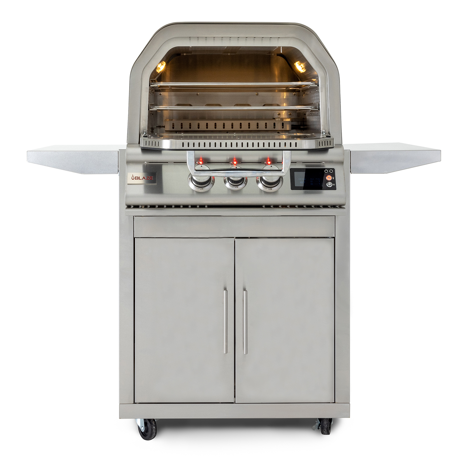 Blaze 26-Inch Gas Outdoor Pizza Oven Blaze With Rotisserie - Grills