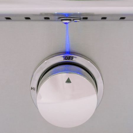 Blue LED Light Knobs