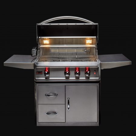 Blaze Professional LUX 34 Inch 3 Burner Built In Gas Grill With